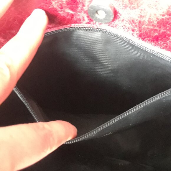 Vintage Va A Paris Red Leather Top Handle Bag - Picture 14 of 15